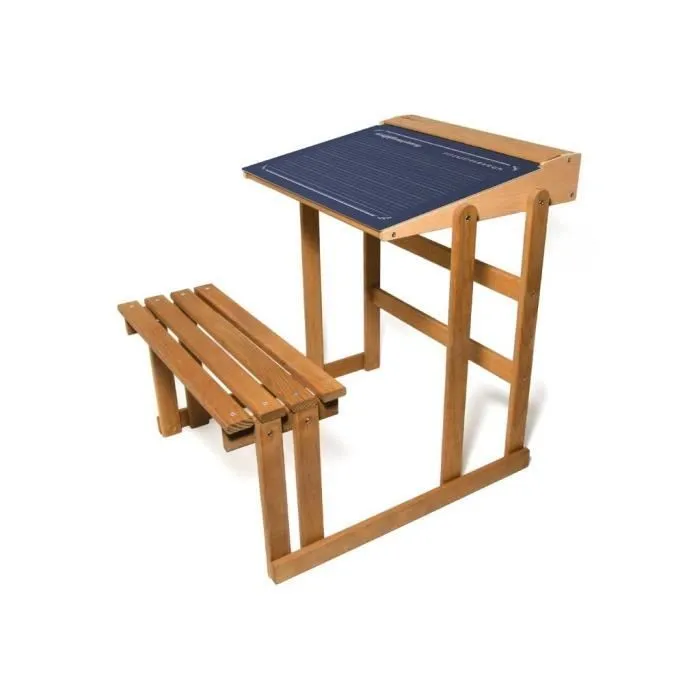 Pupitre vintage Vilac avec ardoise réversible 3 - 6 ans, 6 ans et plus-0