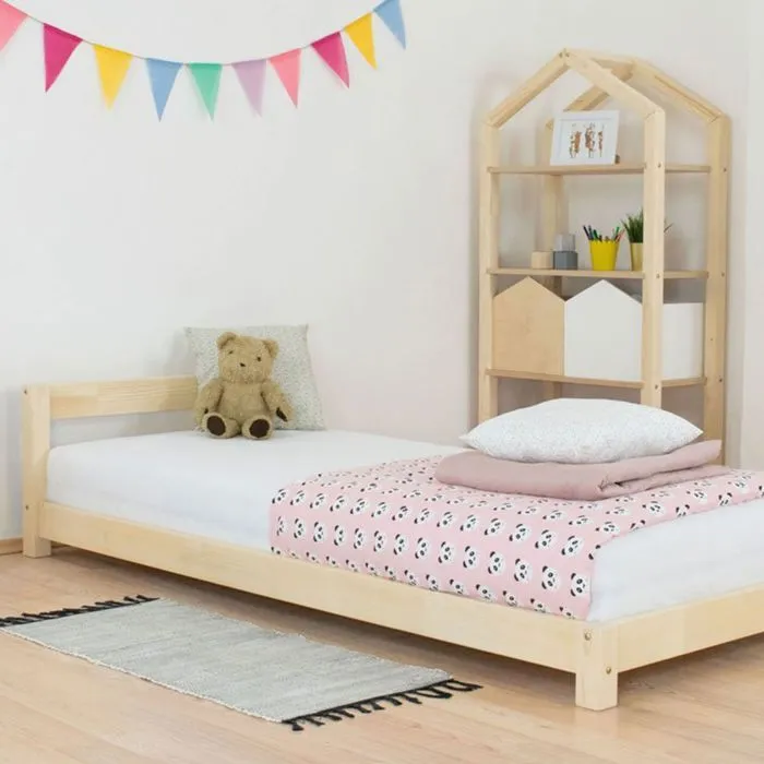 Lit enfant DREAMY 120 x 190 bois naturel-1