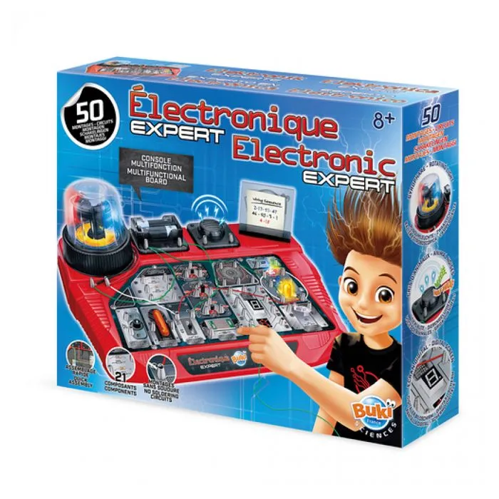 BUKI Jeu de construction Electronique Expert- + 8 ans-0
