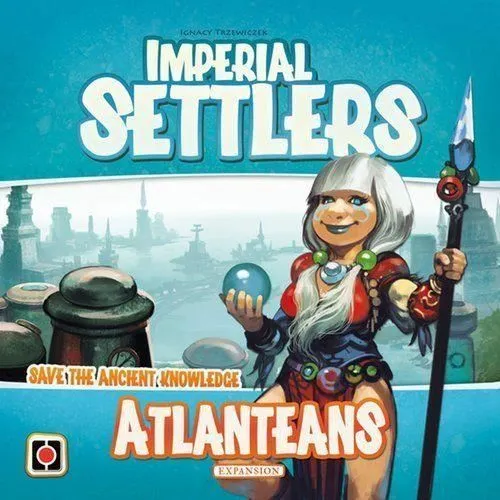 Portal Games 817PLG - JEUX/JOUETS - JEUX DE CARTES - Portail Games -Jeux de plateau, Imperial settlers, Atlan teans-0