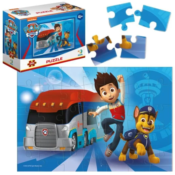 Mini Puzzle "Paw Patrol" 35 Pièces Puzzle Pour Enfants Paw Patrol 200151-0