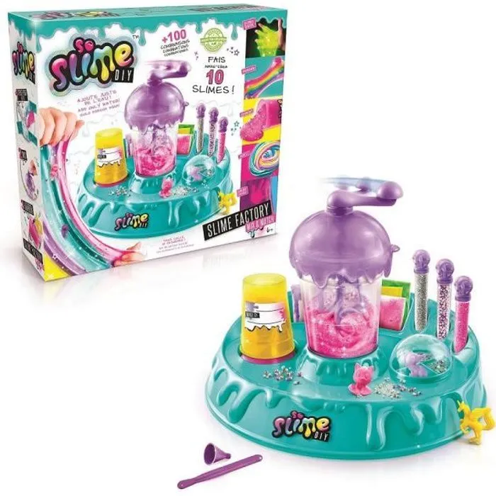 SO DIY So Slime - Slime Factory - Fabrique pour créer et décorer tes slimes ! - SSC 040 - 6 ans et +-0