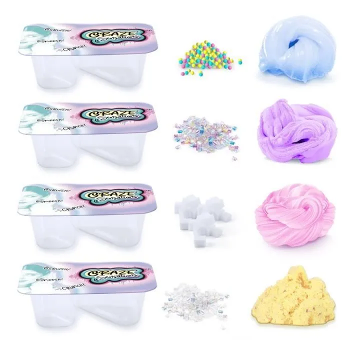 Kit ASMR de 4 textures satisfaisantes CANAL TOYS - Crazy Sensations-4