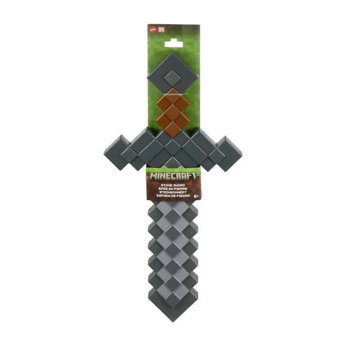 Minecraft-Épée En Pierre-Accessoire Pour Jeu De Rôle - 6 ans+- JCV19-0