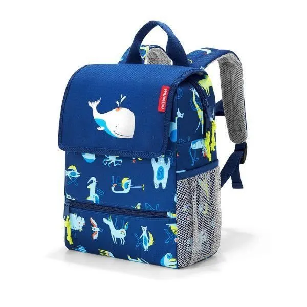 CARTABLE BACKPACK KIDS ABC FRIENDS BLUE - REISENTHEL-0