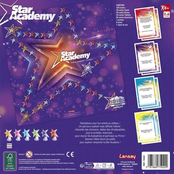 STAR ACADEMY - LE JEU - Jeu de société-3
