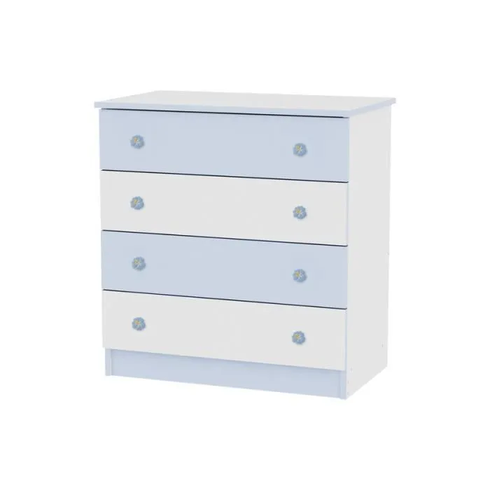 Commode chambre bébé / enfant Lorelli Bleu-0