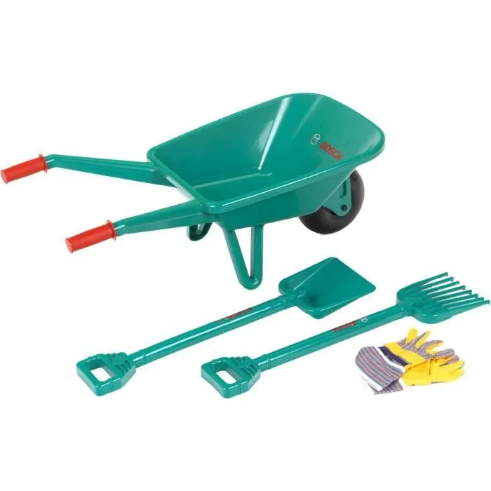 Set de jardinage Bosch avec brouette, 4 pièces - KLEIN - 2752-3