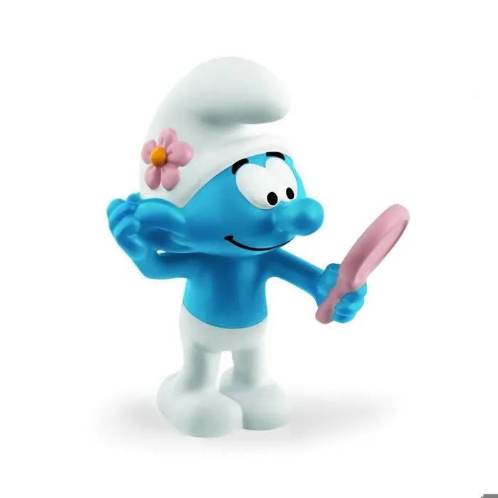 Figurine Schtroumpf : Schtroumpf coquet-1