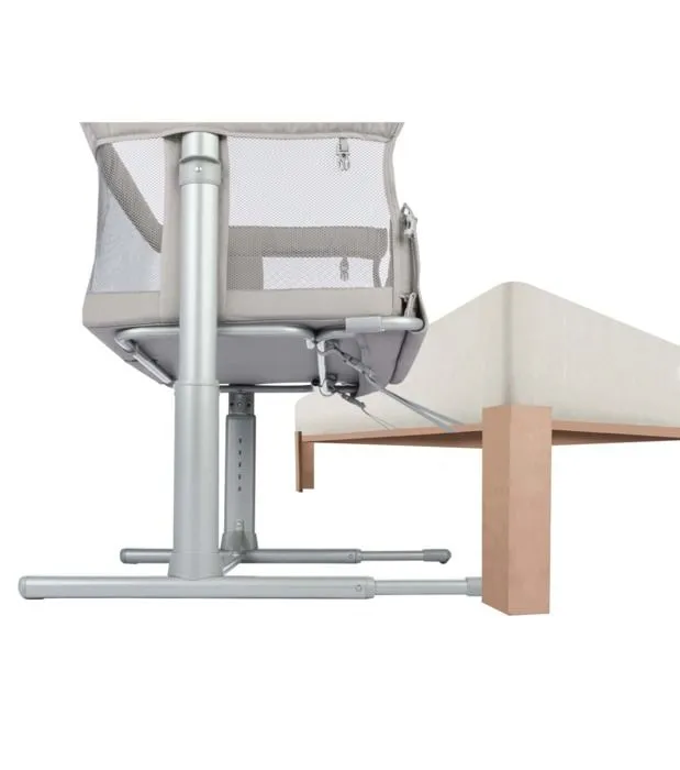 BEBECONFORT ZINA lit cododo, berceau bébé, lit bébé, de la naissance jusqu'à 9 kg, Mineral Gray-1