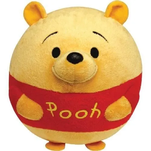 Peluche - Ty - Winnie l'Ourson - 33 cm - Extra huggable - Collection Beanie BALLZ-0