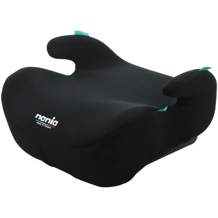 Siège auto réhausseur - NANIA - Bubble - Groupe 3 - 126-150 cm - I-Size - Ceinturé - Noir-0