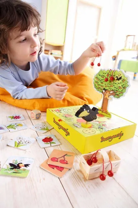 Jeu de societe - jeu de plateau Haba - 4460 - Jeux De Societe - Arbres Fruitiers version allemande-2