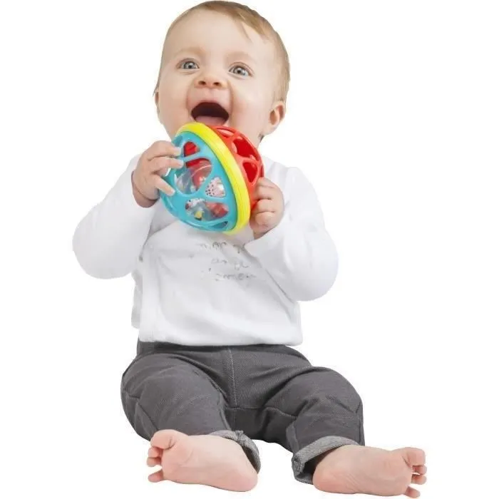Balle souple pour bébé - VULLI - SOPHIE LA GIRAFE - Facile à saisir - Développe la motricité fine - Mixte-3