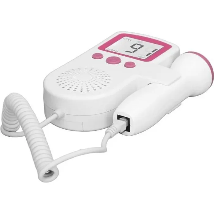 Moniteur De Rythme Cardiaque De Grossesse Moniteur De Rythme Cardiaque Fœtal 3,0 Mhz Détecteur De Rythme Cardiaque Fœtal 111640-0