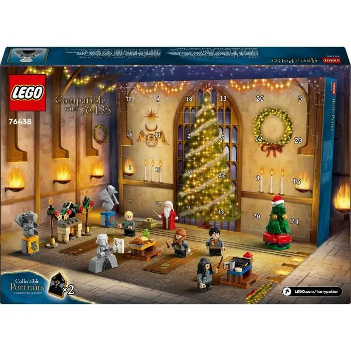 LEGO® Harry Potter 76438 Calendrier de l’Avent 2024 - Un Jouet Fascinant pour Enfants-5