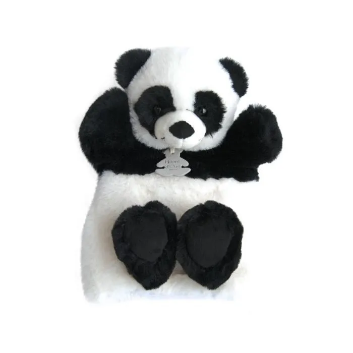 Marionnette peluche - HISTOIRE D'OURS - Panda - Blanc - Enfant - Fille-0
