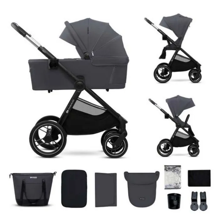 Poussette Duo NEA 2 DEEP gris-2