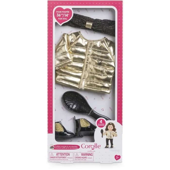 Coffret Couture & Accessoires - COROLLE - 4 accessoires - pour poupée 36cm Ma Corolle - dès 3 ans-1
