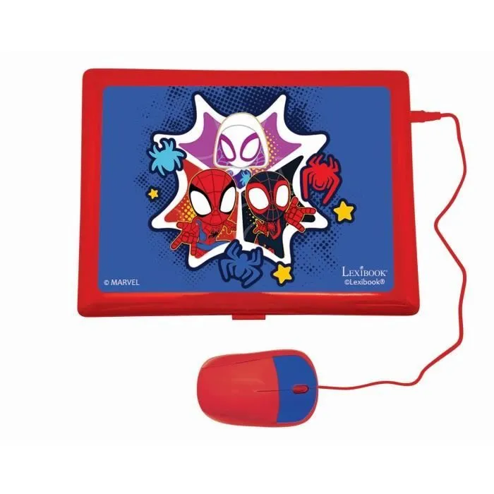Ordinateur Educatif Bilingue Spidey - LEXIBOOK - 124 activités-1