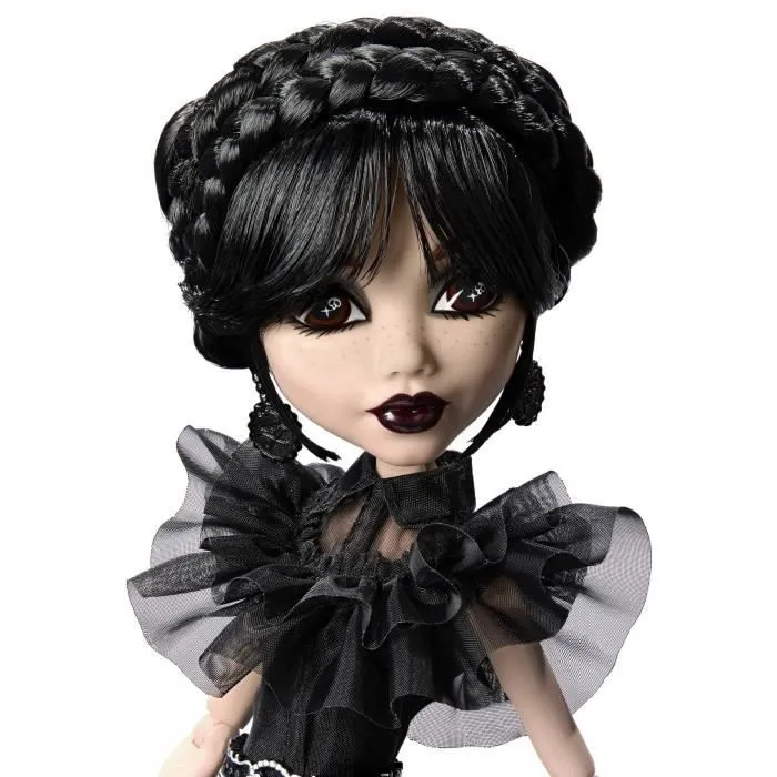 Monster High-Mercredi Addams en Tenue de Bal-Poup?e - Monster High - HXJ03-6