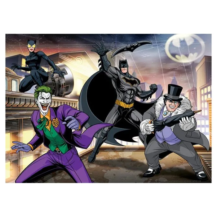 Nathan - Puzzle Les ennemis de Batman 100 pcs - RAVENSBURGER-1