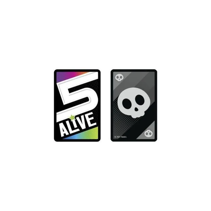 Jeu de cartes 5 Alive - HASBRO - Version délirante du 21 - Pour enfants à partir de 8 ans-3