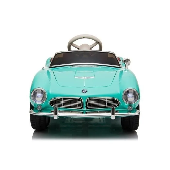 Voiture électrique pour enfants Bmw 507 Vert, Télécommande 2,4 GHz , Motor: 2 x 45W, Siège en similicuir (LE4601)-1