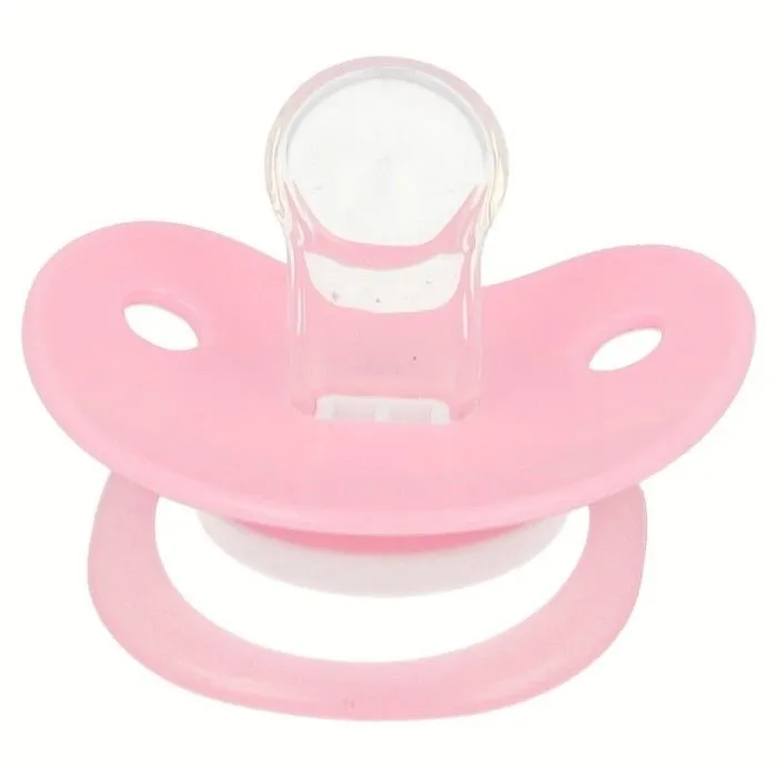 Princess - Tétine en silicone de forme anatomique 0 - 6 m (brille dans le noir)-2