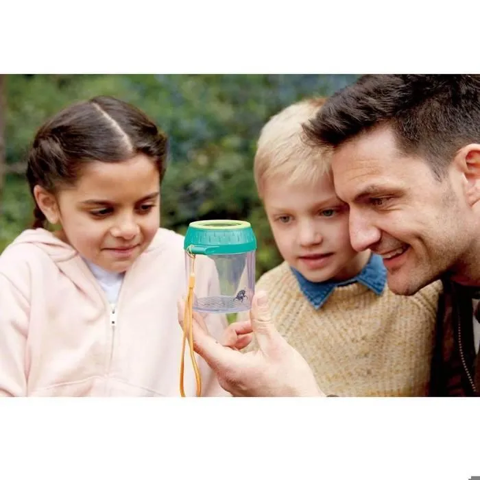 Jeux de plein air en bois - HAPE - Pot à insectes avec loupe - Pour explorateurs scientifiques-5