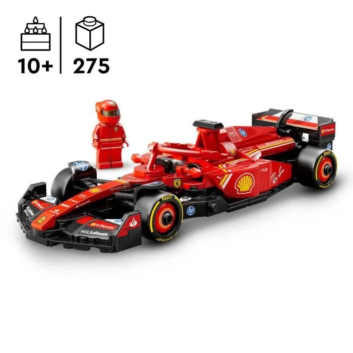 LEGO Speed Champions 77242 Voiture F1 Ferrari SF-24 - Jeu de construction dès 10 ans-1