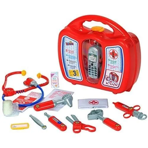 KLEIN - Mallette docteur avec téléphone portable pour Enfant-1
