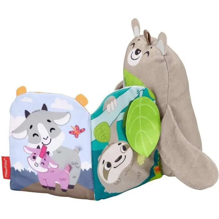 FISHER-PRICE Mon Livre Peluche d'Activités - 3 mois et +-4