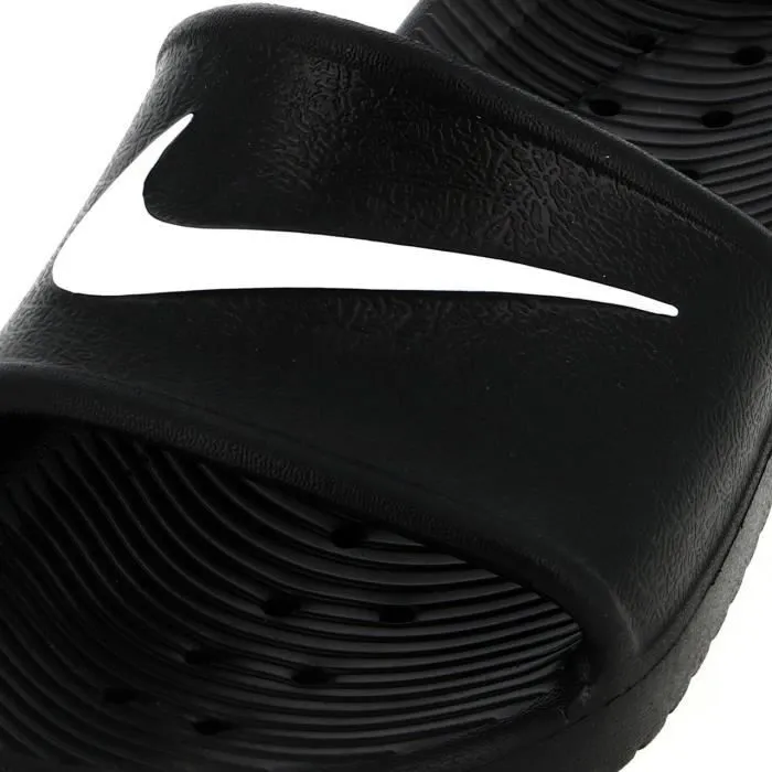 Claquettes de douche NIKE Kawa pour enfant - Noir-2