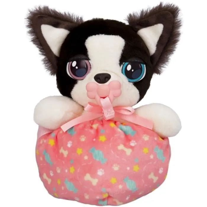 Peluche à fonctions - IMC Toys - 922396 - Baby Paws Mini - mon bébé chien Border Collie-0