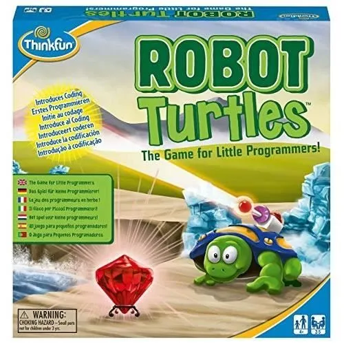 Jeu de logique et code - THINK FUN - ROBOT TURTLES - Multicolore - 4 ans et plus-0