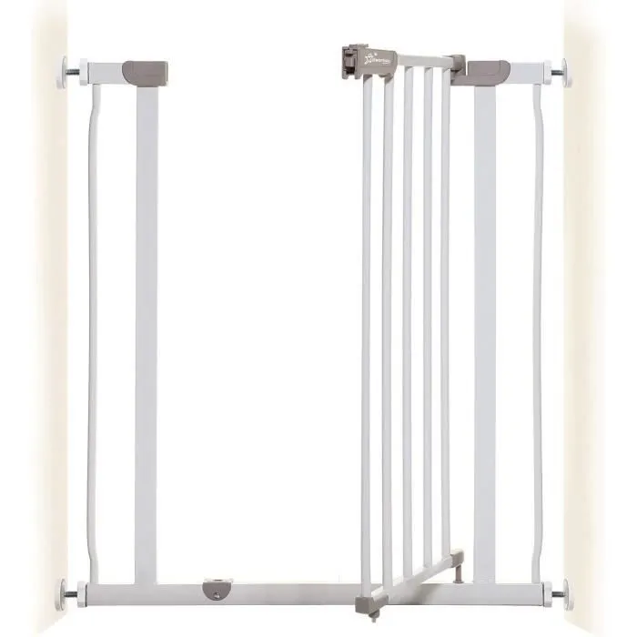 Barrière de sécurité - DREAMBABY - AVA - Montée par pression - 61-67 x 76 cm - Double verrouillage - Blanc-3