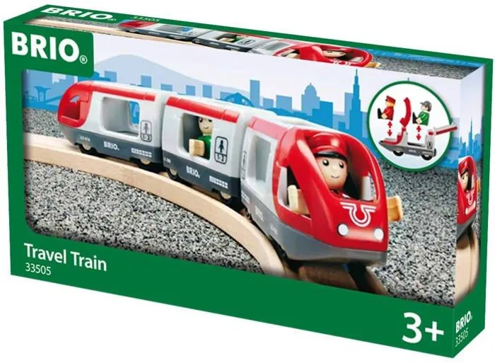 Train de Voyageurs BRIO - Circuit en bois - Ravensburger - Mixte dès 3 ans-1