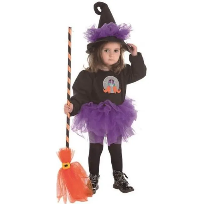 Déguisement Sorcière Tutu pour Fille-0
