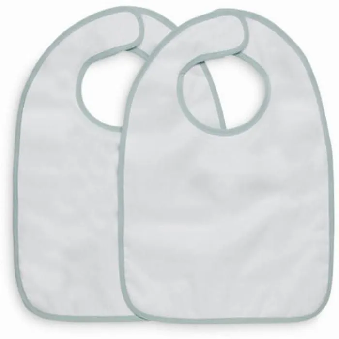 Bavoir Imperméable velcro Snake Vert Tendre (2pcs) - Jollein-2