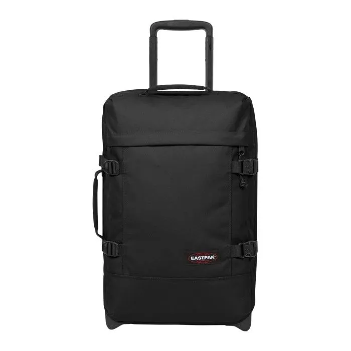 Sac de voyage - Eastpak - Tranverz S - Noir Denim - Double compartiment - Cadenas TSA intégré-0
