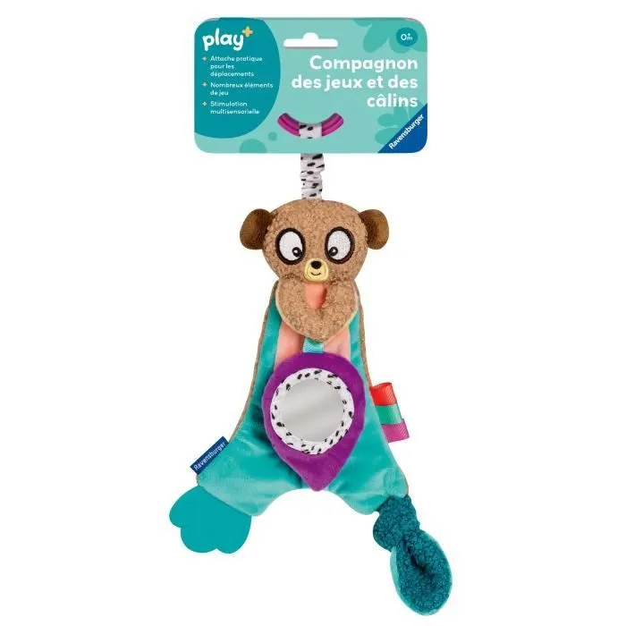 Ravensburger play+, Mon doudou d'éveil - Petit suricate, 0-12 mois, Premier âge, bébé-1
