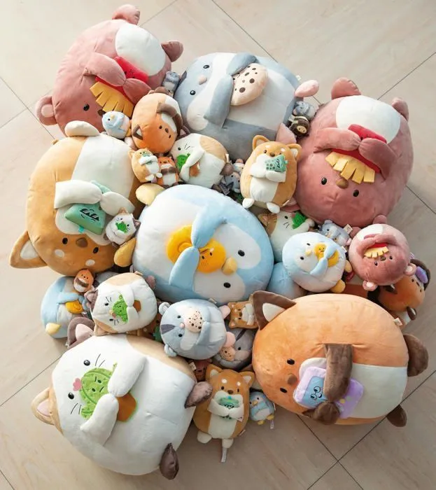 Peluche - Nici - Hamster Shai - 16 cm - Gris - Collection Super Mochi-4