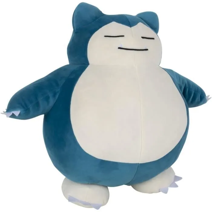 Peluche - BANDAI - Pokémon Ronflex (Snorlax) - 40 cm, douce et moelleuse-3