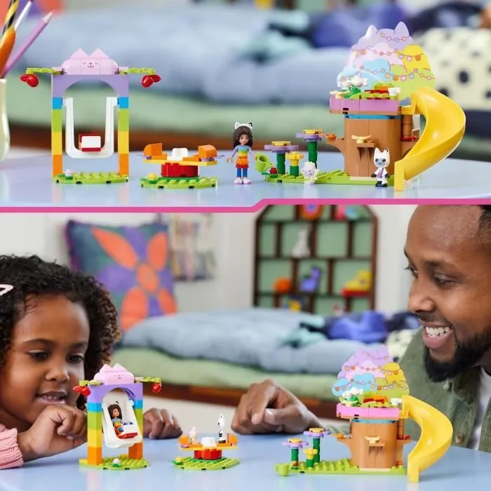 LEGO® Gabby et la Maison Magique 10787 La Fête au Jardin de Fée Minette, Jouet avec Figurines-4