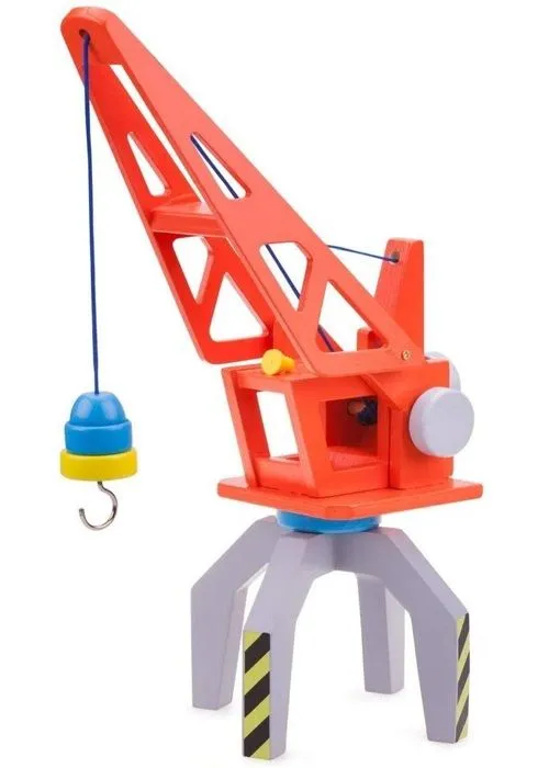 Grue pour Container - New Classic Toys - ref 0931 - Orange - Mixte - 3 ans-4