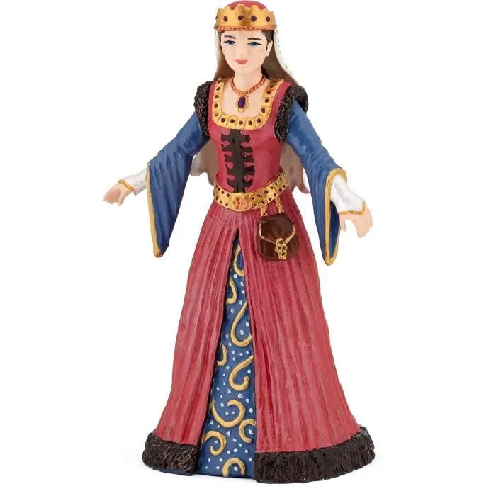 Figurine Reine médiévale - PAPO - LE MONDE MEDIEVAL - Pour Enfant - Intérieur-0