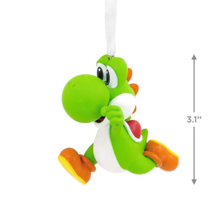 Hallmark - 25562753 - Decoration de Noel Nintendo Super Mario Bros Yoshi, 12,4 x 8,99 x 6,3 cm-2