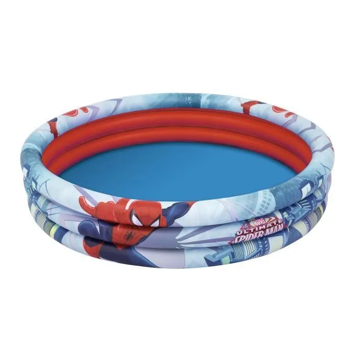 Piscine - BESTWAY - Spider Man - 3 Boudins - 152x30 cm - 317 Litres - Mixte-1