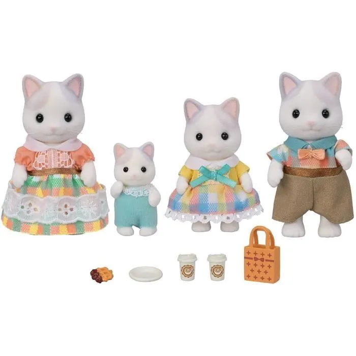 SYLVANIAN FAMILIES 5738 - La famille Chat Latté-3
